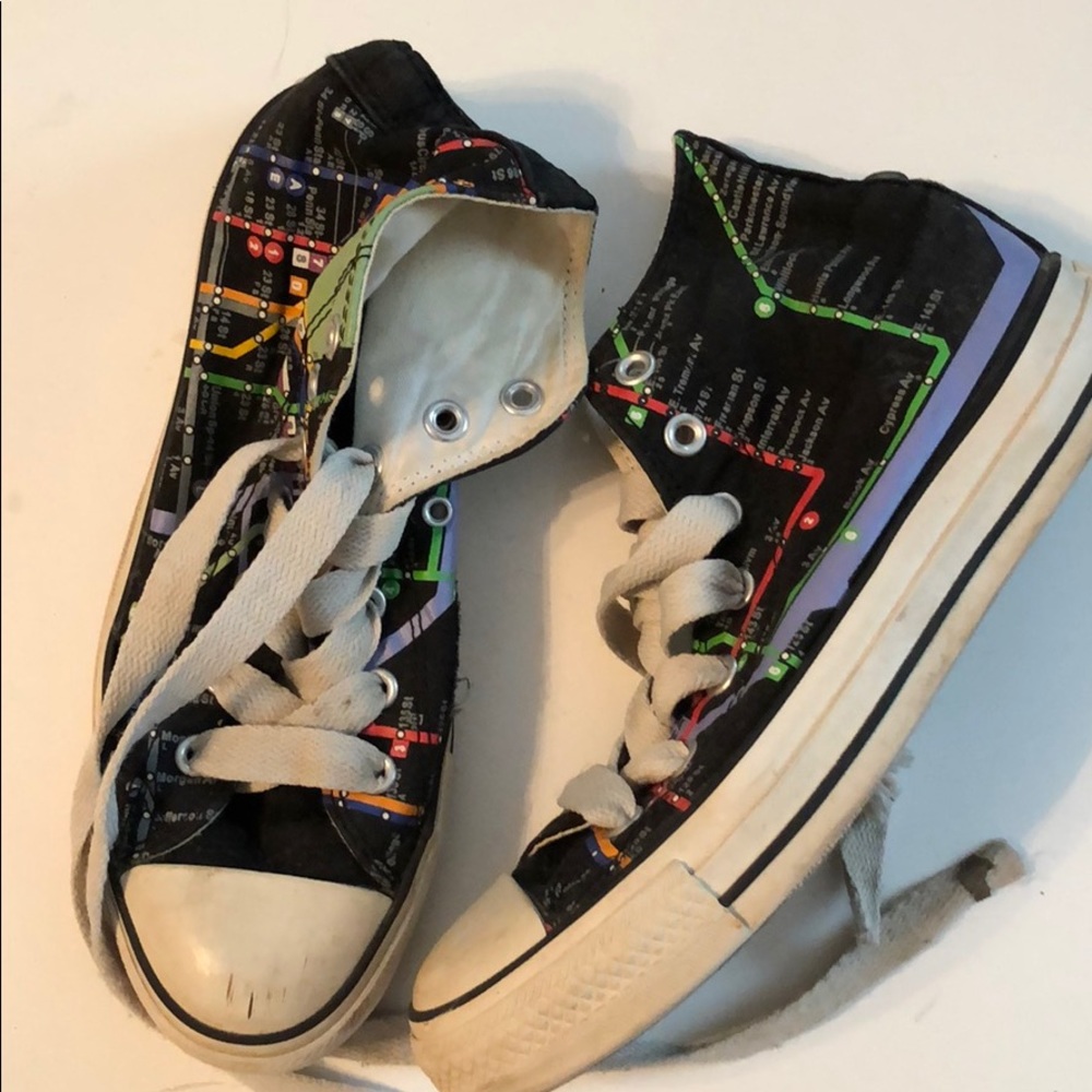 Subway pattern converse